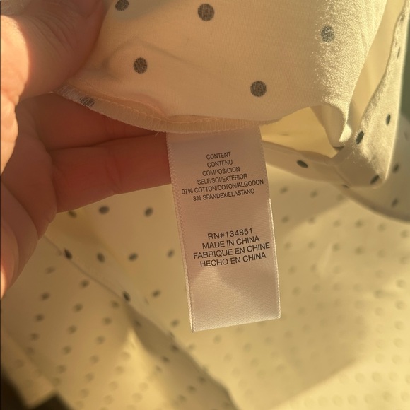 NWT WAYF Veronica Ivory Polka Dot White & Black Bow Tie Cotton Maxi Dress Small - Picture 13 of 14